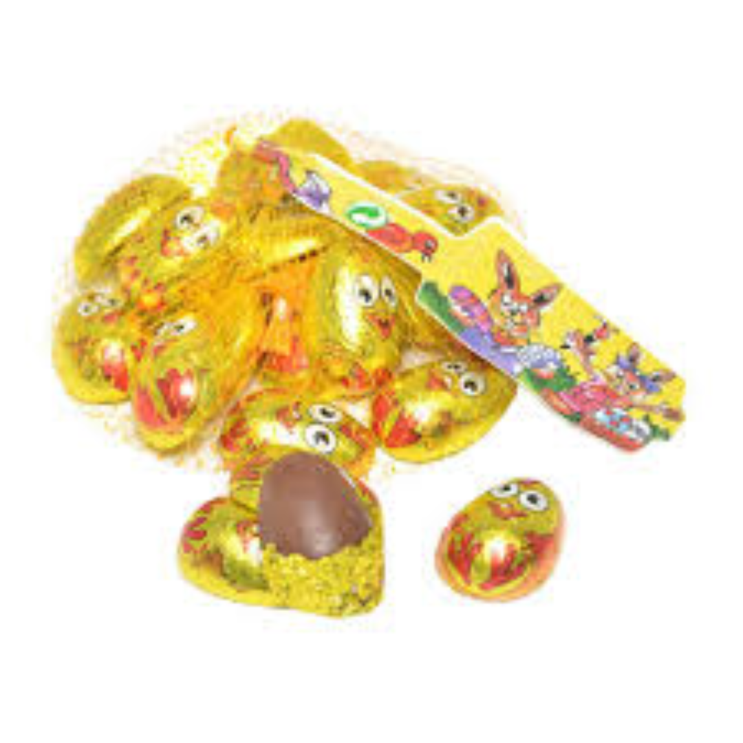 CREST EASTER CHICKS IN NETS PS 100GM